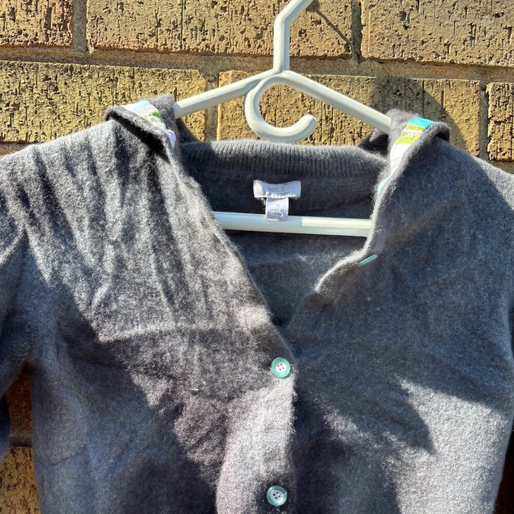Apt. 9 Grey Cashmere Cardigan – Women’s XXS